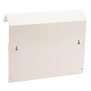 SILMEC 41­515.9001 szórólaptartó / reklámanyag tartó (fehér-inox)