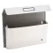 SILMEC 41­515.9007 szórólaptartó / reklámanyag tartó (szürke-inox)