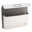 SILMEC 41­515.9007 szórólaptartó / reklámanyag tartó (szürke-inox)