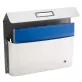   SILMEC 41­515.9007 szórólaptartó / reklámanyag tartó (szürke-inox)