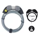 YALE YCC1/10/185/1 Számzáras kerékpárzár (185 cm)