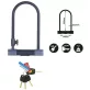 YALE YUL2/13/230/1 Kerékpár U lakat + tartó