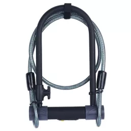   YALE YUL2C/13/230/1 Kerékpár U lakat + tartó + hurokkábel