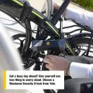 YALE YUL3/14/230/1 Kerékpár U lakat + tartó