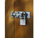 ABUS BRAVUS 3500 MX Magnet TITALIUM lakat 86TI/45 azonos zárlatú zárrendszerben