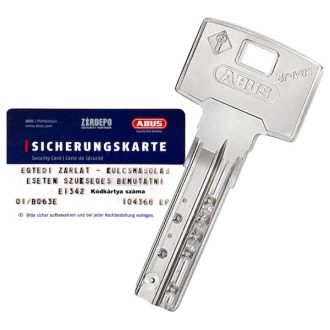   Kulcsmásolás kódkártya alapján ABUS BRAVUS 2000 MX zárbetéthez