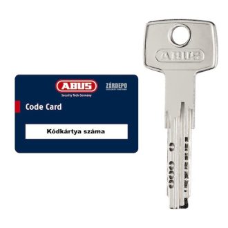   Kulcsmásolás kódkártya alapján ABUS D10,  D10PS vagy D15 zárbetéthez