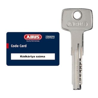   Kulcsmásolás kódkártya alapján ABUS D6 vagy D6PS zárbetéthez