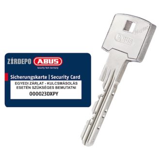   Kulcsmásolás kódkártya alapján ABUS Magtec 2500 ME zárbetéthez