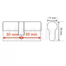 ABUS Vela 2000 MX moduláris prémium biztonsági zárbetét 30/30