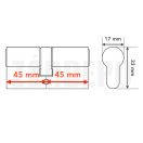 ABUS Vela 2000 MX moduláris prémium biztonsági zárbetét 45/45