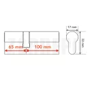 ABUS Vela 2000 MX moduláris prémium biztonsági zárbetét 65/100