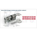 ABUS BRAVUS 3500 MX MAGNET zárbetét 30/30 azonos zárlatú rendszerben