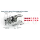 ABUS BRAVUS 3500 MX MAGNET Prémium biztonsági zárbetét 30/50