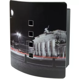   BURG WACHTER Berlin Nacht 10 akasztós fali kulcstartó doboz