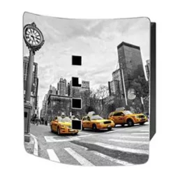 BURG WACHTER Manhattan 10 akasztós fali kulcstartó doboz