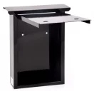 Nosztalgia udvari postaláda (fekete)