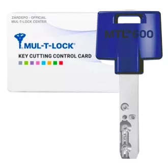   Kulcsmásolás kódkártya alapján Mul-T-Lock MTL™600  zárbetéthez és lakathoz