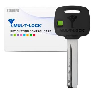  Kulcsmásolás kódkártya alapján Mul-T-Lock MTL™300 zárbetéthez és lakathoz