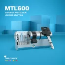 MUL-T-Lock MTL™600 (Interactive®+) Prémium biztonsági zárbetét 45/45