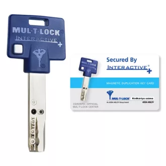   Kulcsmásolás kódkártya alapján Mul-T-Lock Interactive®+ zárbetéthez és lakathoz