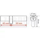 MUL-T-Lock MTL™800 (MT5®+) Prémium biztonsági zárbetét 40/50