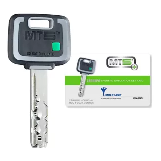   Kulcsmásolás kódkártya alapján Mul-T-Lock MT5®+ zárbetéthez