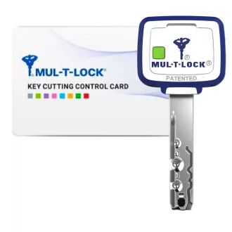   Kulcsmásolás kódkártya alapján Mul-T-Lock MTL™800 zárbetéthez