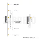 ELZETT Multisoft Többpontos bevésőzár 45/92/24 (görgős)