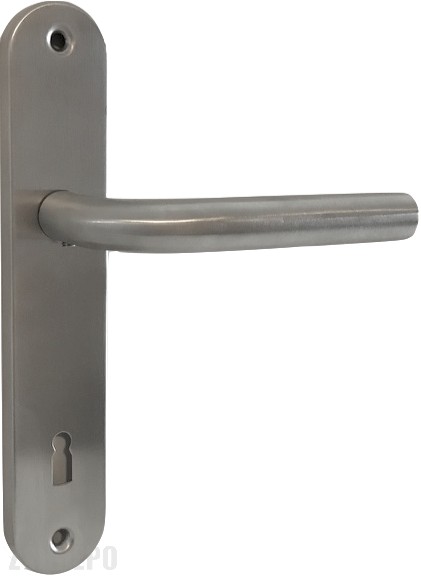 GMB Lorca kulcslyukas ajtókilincs garnitúra (90 mm, INOX)