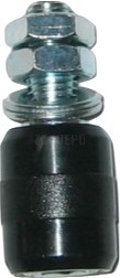 IBFM 460/32 Tolókapu támasztó görgő 32x40 mm (fekete)